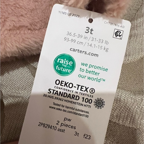 NWT CARTERS SET SIZE 3T - Picture 2 of 2